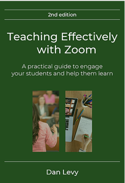 Green book cover for Teaching Effectively with Zoom